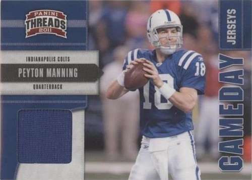 2011 Panini Threads Peyton Manning #20