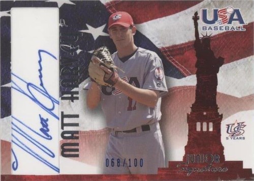 2007 USA Baseball - Matt Harvey #A-37