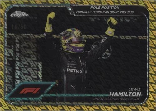 2024 Topps Chrome Formula 1 Logofractor Edition - Lewis Hamilton #158