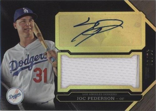 2016 Topps Triple Threads - Joc Pederson #UAJR-JP