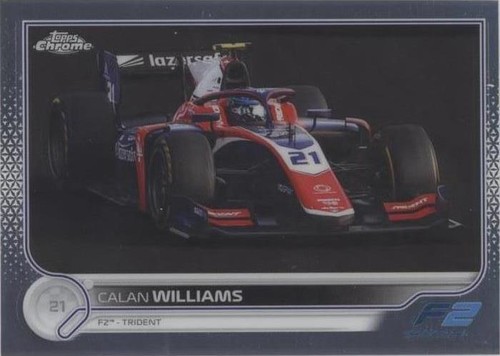2022 Topps Chrome Formula 1 - Calan Williams #146