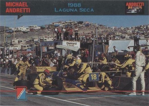1992 Collect-A-Card Andretti Racing - Michael Andretti #50