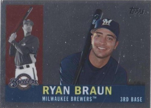 2008 Topps Chrome - Ryan Braun #TCHC7