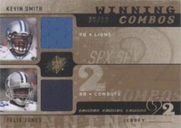 2009 SPx Felix Jones Kevin Smith #W2-JS