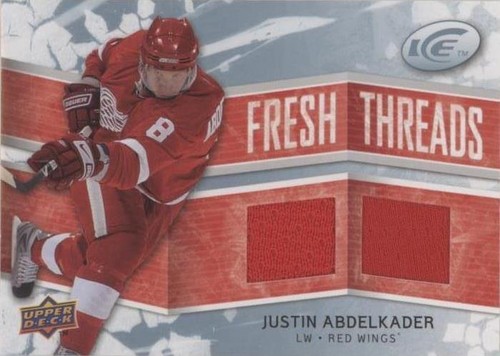2008-09 Upper Deck Ice - Justin Abdelkader #FT-JA