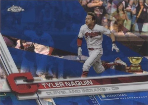 2017 Topps Chrome Sapphire Edition - Tyler Naquin #203