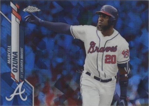 2020 Topps Chrome Sapphire Edition - Marcell Ozuna #537
