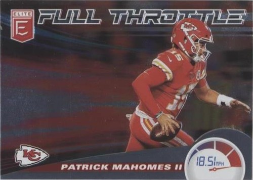 2020 Panini Donruss Elite Patrick Mahomes II #22