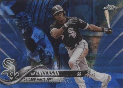 2018 Topps Chrome Sapphire Edition - Tim Anderson #252