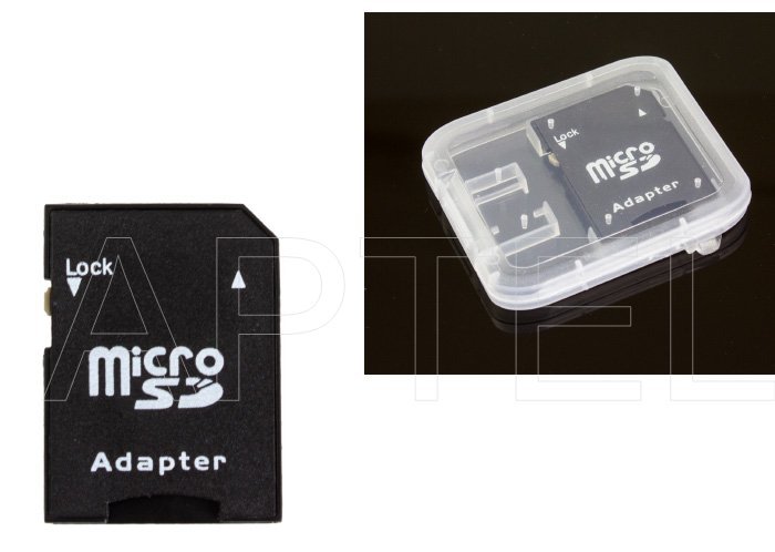 ADATTATORE ADAPTER SCHEDA DI MEMORIA MEMORY CARD DA MICROSD A SD