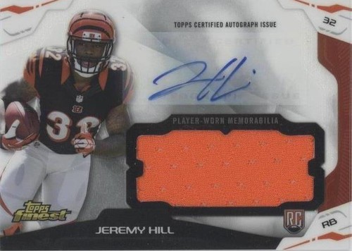 2014 Topps Finest Jeremy Hill #AJR-JH