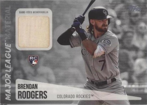 2019 Topps Update Series - Brendan Rodgers #MLM-BR