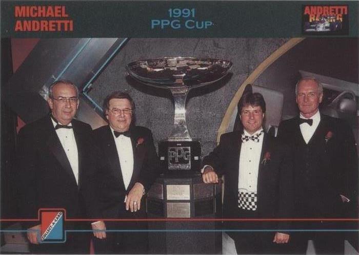 1992 Collect-A-Card Andretti Racing - Michael Andretti #85