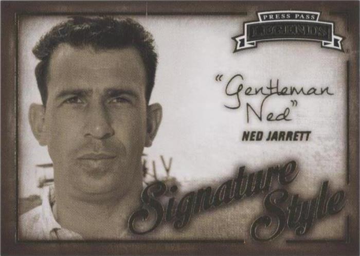 2013 Press Pass Legends - Ned Jarrett #SS 4