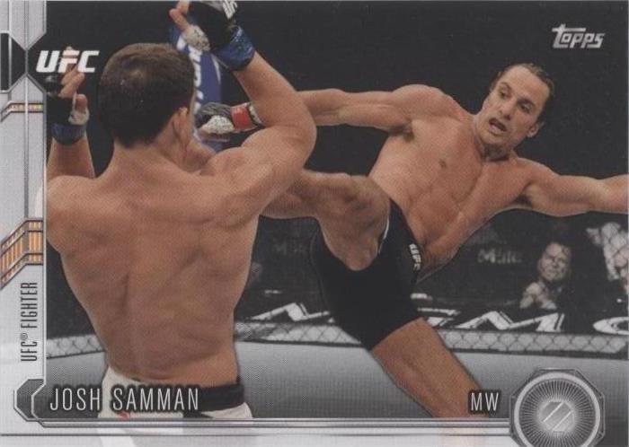 2015 Topps UFC Chronicles - Josh Samman #190