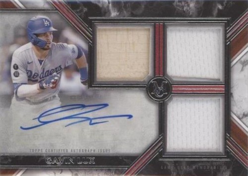 2022 Topps Museum Collection - Gavin Lux #SWTRA-GL