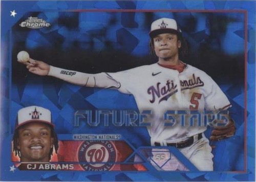2023 Topps Chrome Sapphire Edition - C.J. Abrams #35