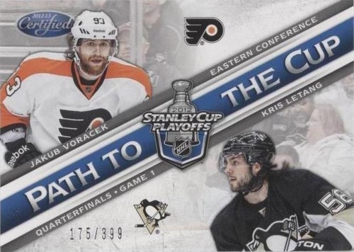 2012-13 Panini Certified - Jakub Voracek Kris Letang #PCQF43