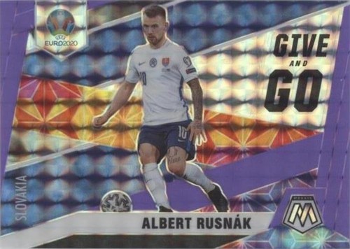 2021 Panini Mosaic UEFA Euro 2020 Albert Rusnak #18