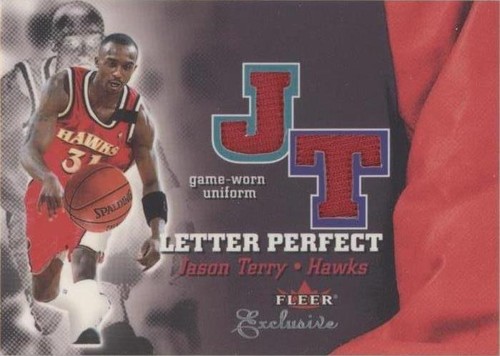 2001-02 Fleer Exclusive - Jason Terry #JT-JV