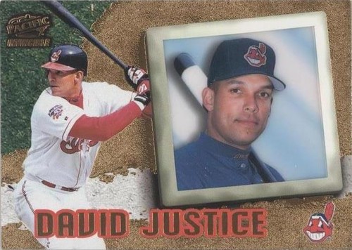 1998 Pacific Invincible - David Justice #23
