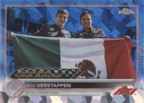 2022 Topps Chrome Sapphire Edition Formula 1 - Max Verstappen #168