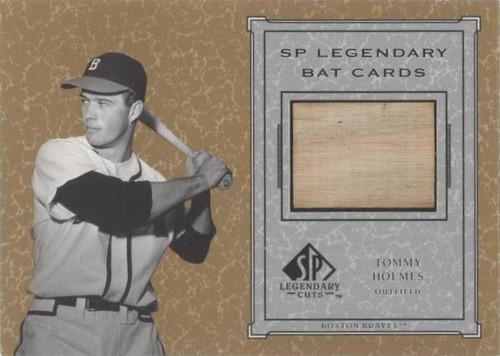 2001 SP Legendary Cuts - Tommy Holmes #B-THO