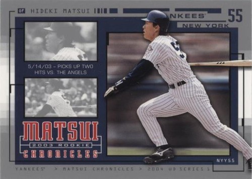 2004 Upper Deck - Hideki Matsui #HM17