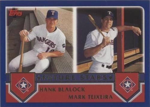 2003 Topps - Hank Blalock Mark Teixeira #324