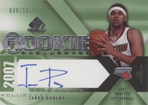 2007-08 SP Game Used - Jared Dudley #RE-JD
