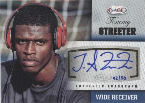 2012 SAGE Autographed Tommy Streeter #A46
