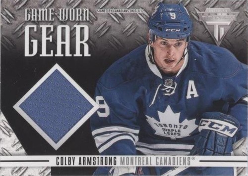 2012-13 Panini Rookie Anthology - Colby Armstrong #GG-CA