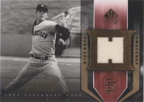 2004 SP Legendary Cuts - Gaylord Perry #HS-GP