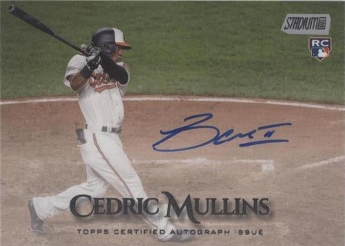 2019 Topps Stadium Club - Cedric Mullins #SCA-CMU