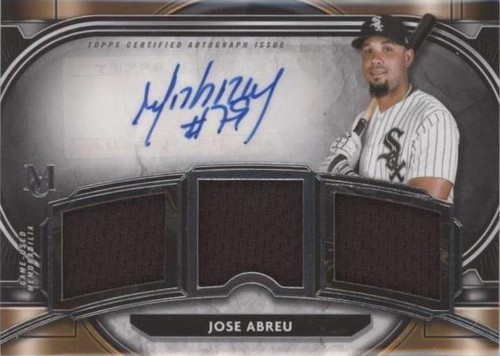 2021 Topps Museum Collection - José Abreu #SPTRA-JA