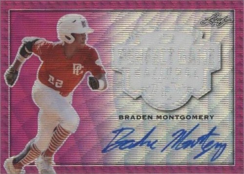 2020 Leaf Perfect Game National Showcase - Braden Montgomery #BA-BM2