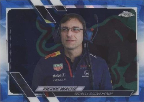 2021 Topps Chrome Sapphire Edition Formula 1 - Pierre Wache #85
