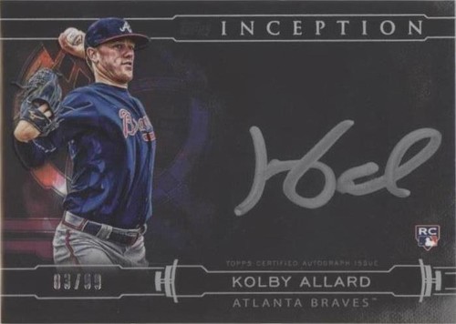 2019 Topps Inception - Kolby Allard #SS-KA