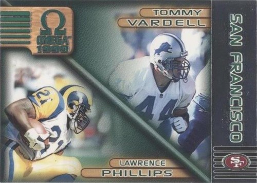 1999 Pacific Omega Lawrence Phillips Tommy Vardell #208
