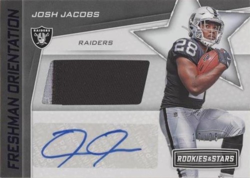 2019 Panini Rookies & Stars Josh Jacobs #FO-JJ