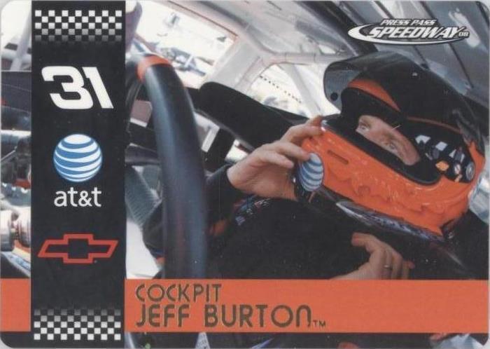 2008 Press Pass Speedway - Jeff Burton #CP 3