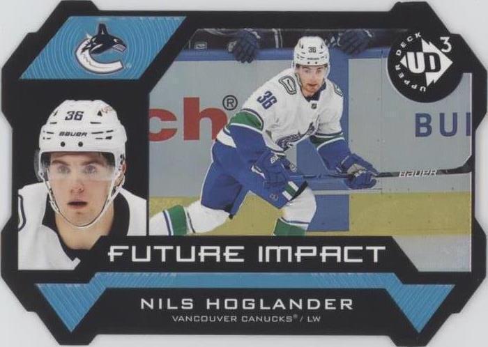 2020-21 Upper Deck Extended Series - Nils Hoglander #UD3-37