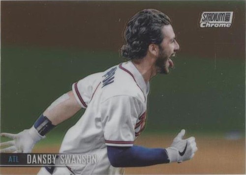 2021 Topps Stadium Club Chrome - Dansby Swanson #207