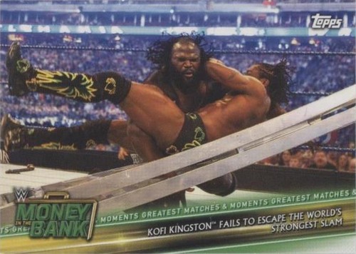 2019 Topps WWE Money in the Bank - Kofi Kingston Mark Henry #GMM-3