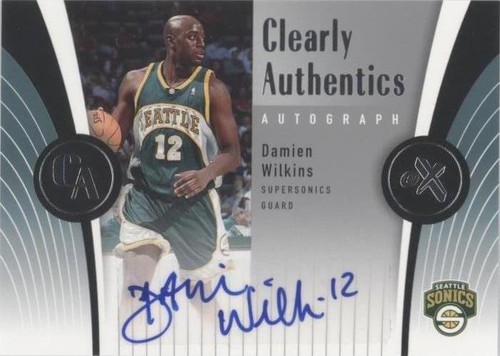2006-07 Fleer EX - Damien Wilkins #CAA-WL
