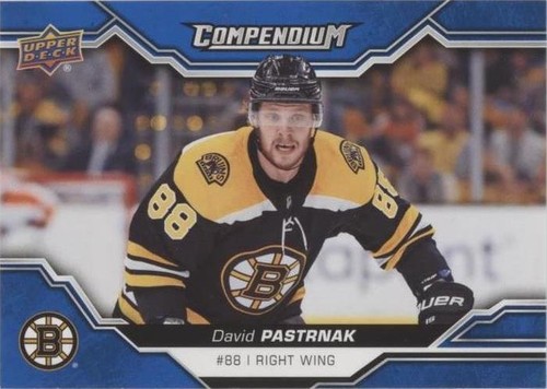 2018-19 Upper Deck Compendium - David Pastrnak #479