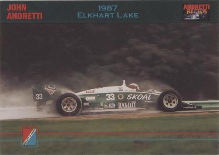 1992 Collect-A-Card Andretti Racing - John Andretti #28