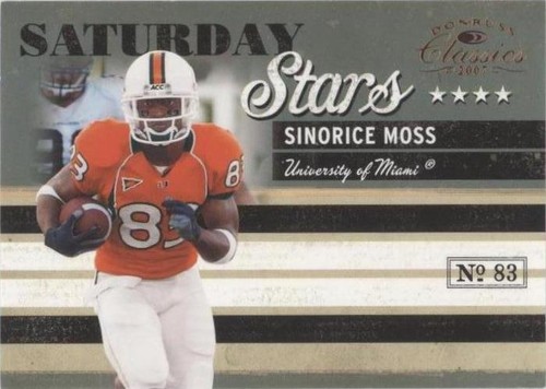 2007 Donruss Classics Sinorice Moss #SS-29