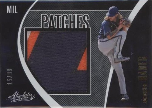 2021 Panini Absolute - Josh Hader #PAT-HA