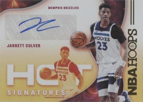 2021-22 Panini NBA Hoops - Jarrett Culver #HS-JCV